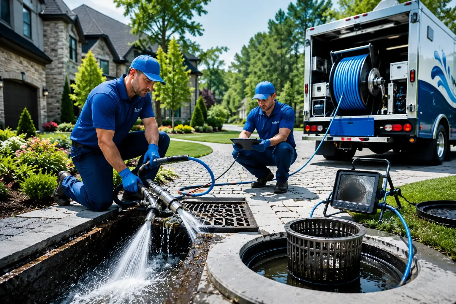 Local outdoor drain cleaning professionals in Fletcher, NC