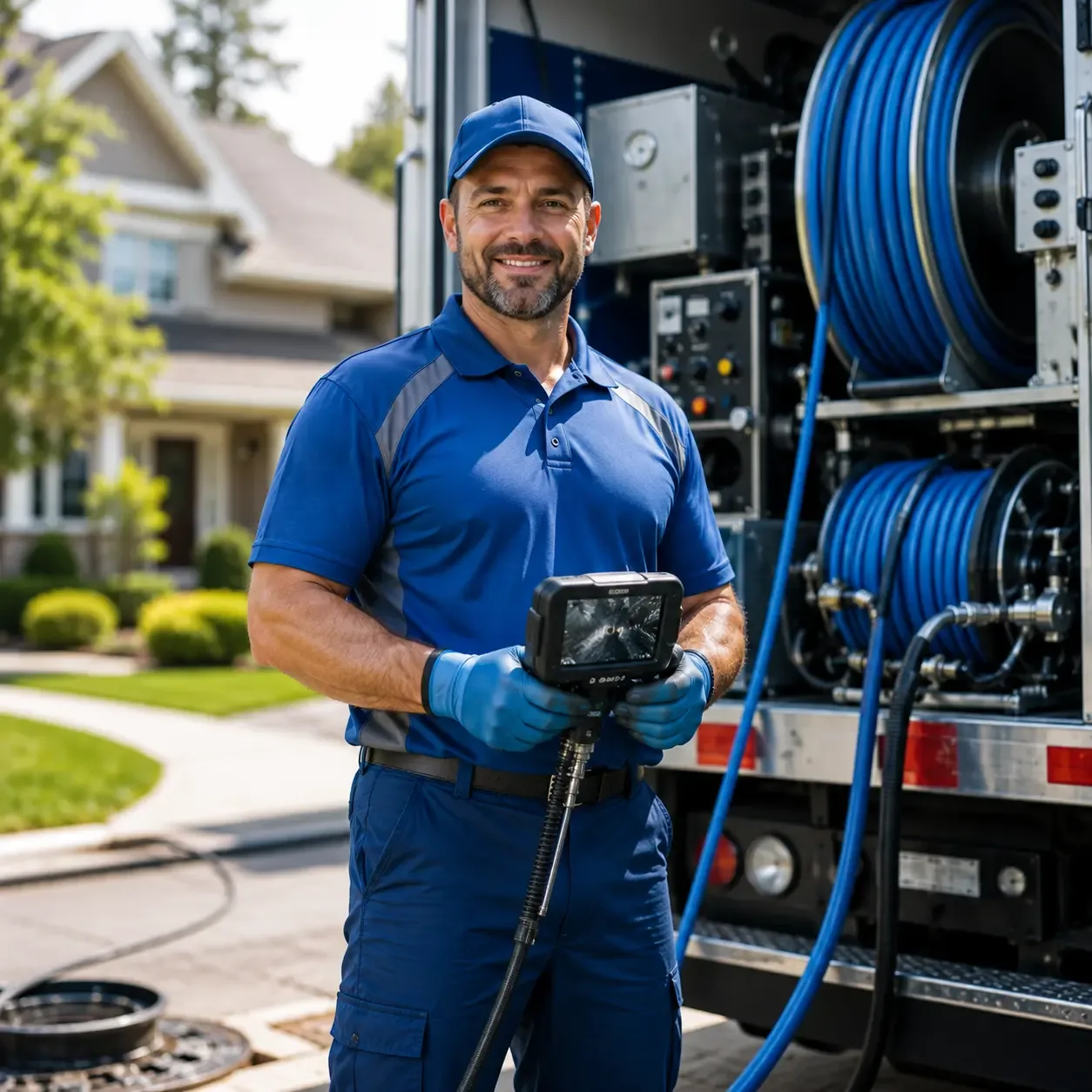 Local outdoor drain cleaning specialists in Fletcher, NC